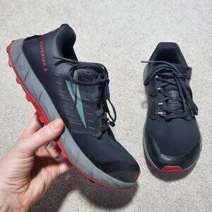 ALTRA Superior 5 Trail Running Shoes Sneakers Barefoot Minimalist Black W9 M8